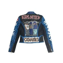 Faux Leather Fashion Rider Jacket -Gothic Clothing Store 0.02