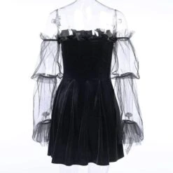 Lovely Goth Chick Dress -Gothic Clothing Store 00