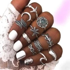 Bohemia Vintage Style Ring Sets