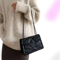 Destiny Black Chain Bag -Gothic Clothing Store 0 29da0152 012a 457b 9b59 cc18dd0fe300