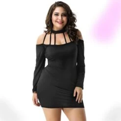 Man Eater Gothic Bodycon Dress