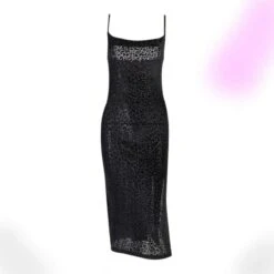 Black Leopard Midi Dress -Gothic Clothing Store 0 33e00dc5 e922 4009 a3dc 70bf2e0970bf