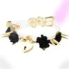 Lolita Floral Heart Lock Choker