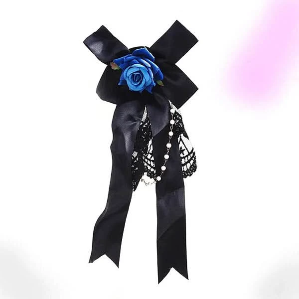 Nightshade Rose Gothic Hair Clip 1 Nightshade Rose Gothic Hair Clip