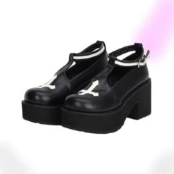 Gothic Cross Punk Lolita Shoes -Gothic Clothing Store 0 7403f844 ce44 4955 bfd0 c74ec283792f