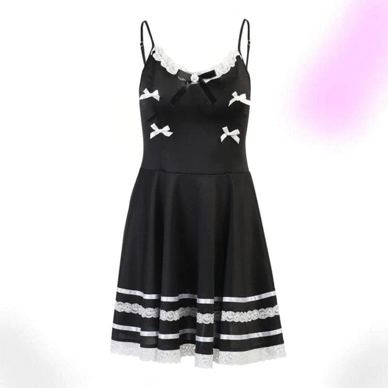 Vintage Bow Lace Dress 1 Vintage Bow Lace Dress