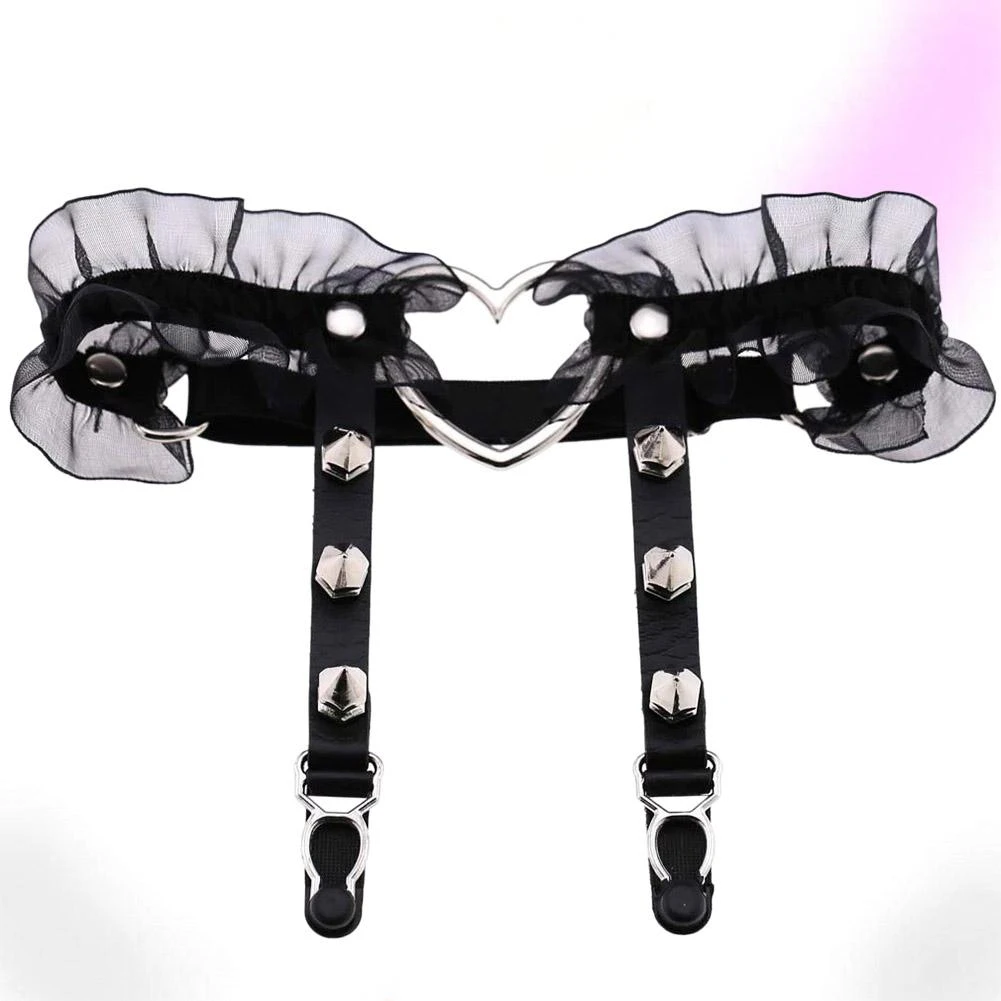 Love Punk Gothic Leg Garter 1 Love Punk Gothic Leg Garter