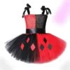 Harley Quinn Inspired Girls Tutu Dress