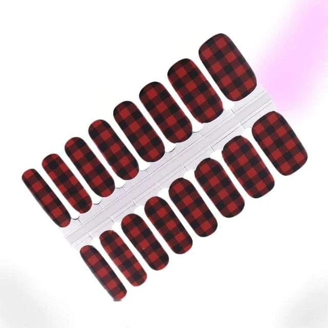 Gothic Multicolor Nail Stickers 1 Gothic Multicolor Nail Stickers