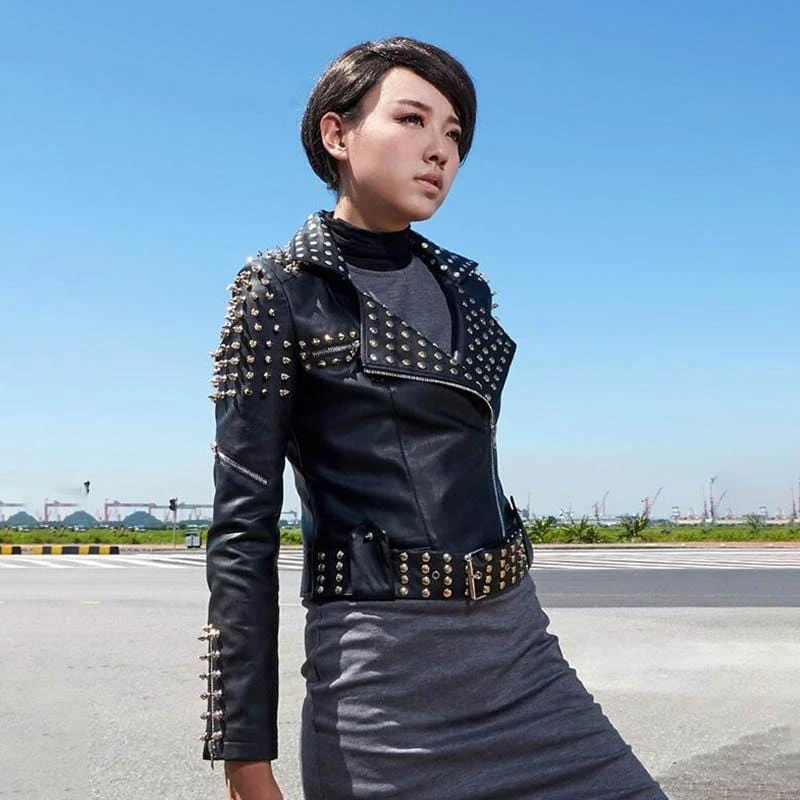 Faux Leather Ghost Rider Jacket 4 Faux Leather Ghost Rider Jacket - Image 4