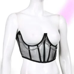 Black Hollow Fashion Corset -Gothic Clothing Store 0 a8243dd1 9883 4bc5 8328 1f797cf04ac9