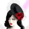 Sassy Gothic Vintage Hat