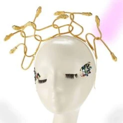 Medusa Golden Snake Headband -Gothic Clothing Store 0 bad59331 6948 4470 8d93 f0177da5946f