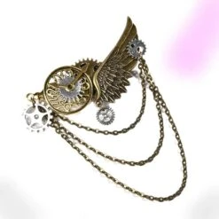 Steampunk Wing Hair Clip