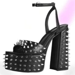 Hell's Thorns Platform Sandals