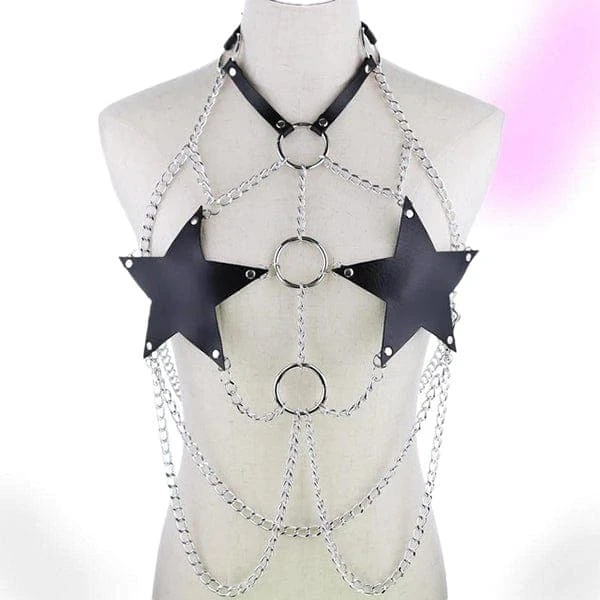 Chained Star Body Harness 1 Chained Star Body Harness