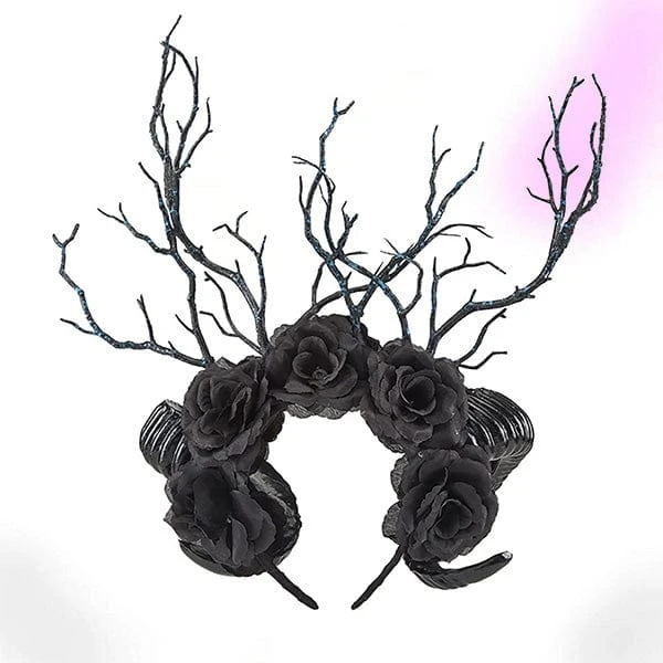Grimwood Darkrose Headband 1 Grimwood Darkrose Headband