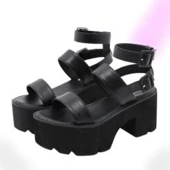Haunted Chunky Platform Sandals