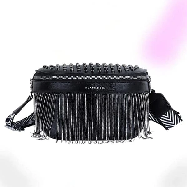 Iris Fringe Studded Bum Bag 1 Iris Fringe Studded Bum Bag