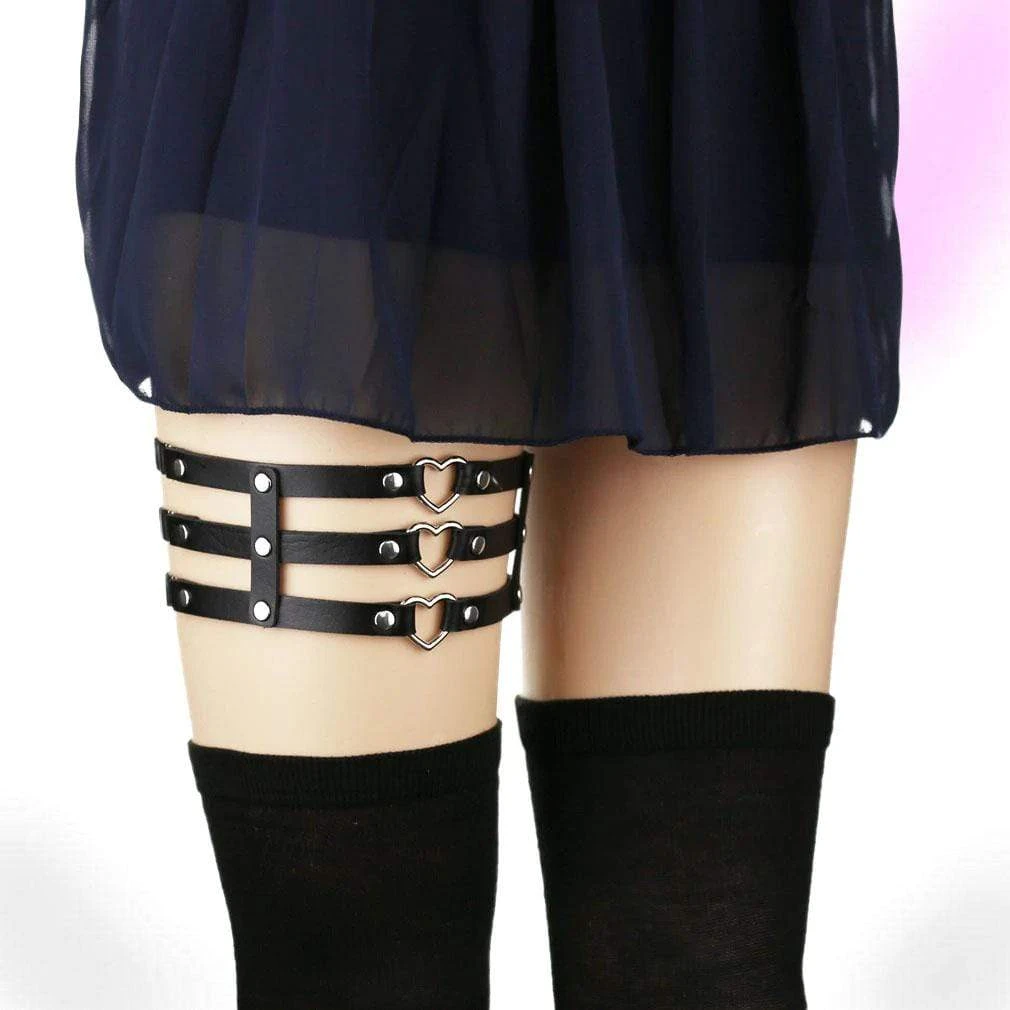 Triple Love Threat Garter Belt 1 Triple Love Threat Garter Belt