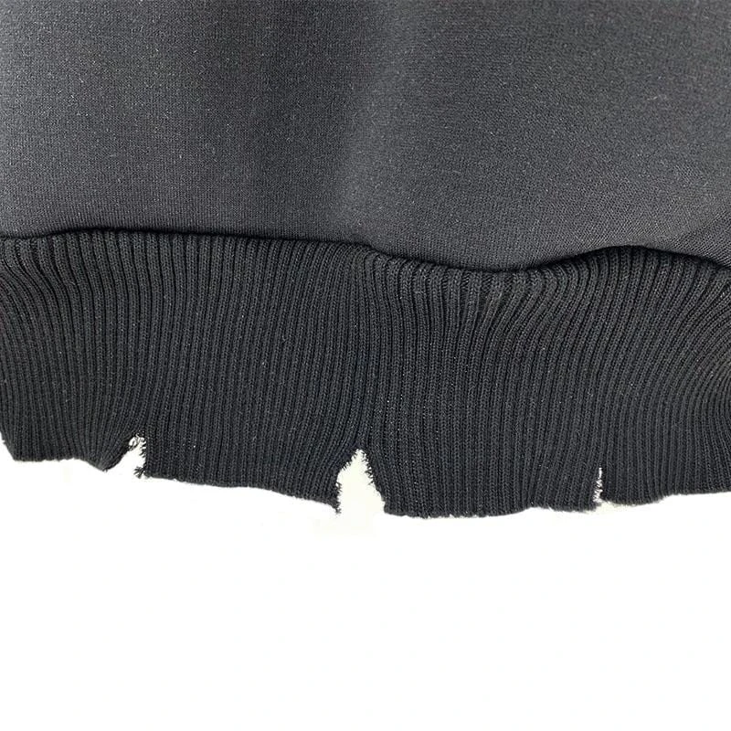 Spikey Gothic Black Hoodie 7 Spikey Gothic Black Hoodie - Image 7