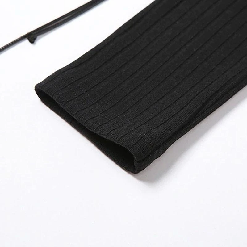 Gothic Bodycon Crop Top 10 Gothic Bodycon Crop Top - Image 10