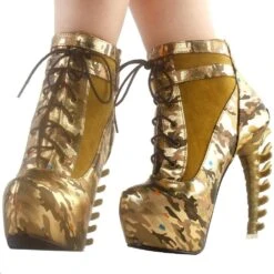 Gothic Punk Bone Heel Boots -Gothic Clothing Store 10 1ec63025 0544 4031 babd 5da3392f38f0