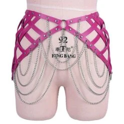 Katriona Leather Belt With Chains -Gothic Clothing Store 10 628d06e3 a73d 4197 ae88 3ddfe2a5cbb9