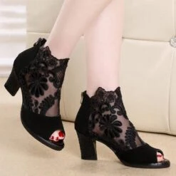 Chiffon Mesh Shoes -Gothic Clothing Store 10 68f79a55 c3a3 4dde aeb0 5ba85ef3f056