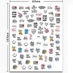 Abstract Girl Nail Stickers 23 Abstract Girl Nail Stickers -Gothic Clothing Store 10 6ecdb714 9418 419c b1f2 dfbe835057ce