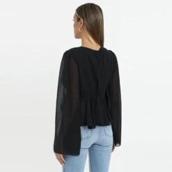 Amara Flare Crop Top -Gothic Clothing Store 10 87f30dd7 9600 4786 b49a b82af9f9b359