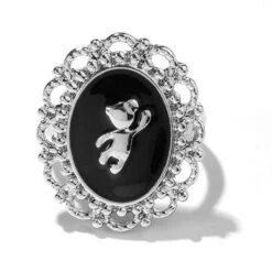 Vintage Black Cocktail Rings -Gothic Clothing Store 10 ce6a2e97 0fa3 42a9 8756 27457aaf5b35