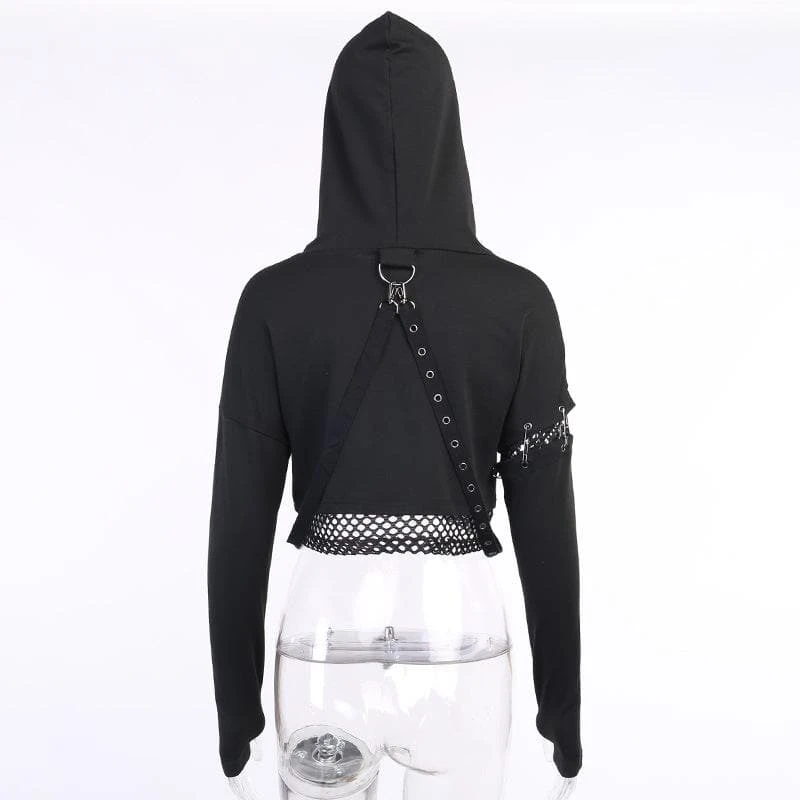 Lil Kawai Mesh Hoodie 8 Lil Kawai Mesh Hoodie - Image 8