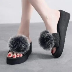 Summer Sassy Pompom Sandals -Gothic Clothing Store 10 f6bd6270 2015 4584 9bce 10620771509b