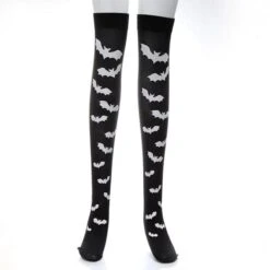 Nocturnal Being Thigh High Socks -Gothic Clothing Store 10 f9847348 2caf 4760 a8b7 5f9c2eca5758