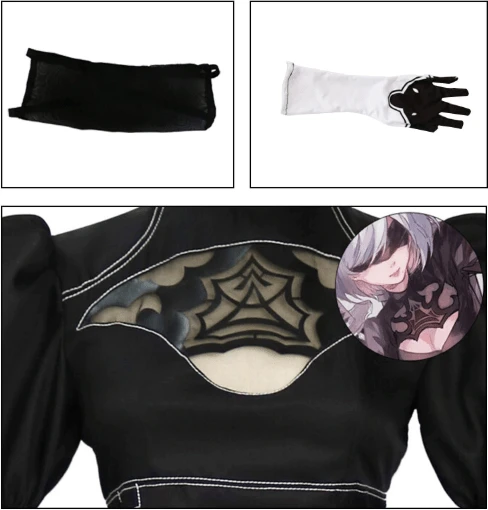 Nier Black Dress 11 Nier Black Dress - Image 11