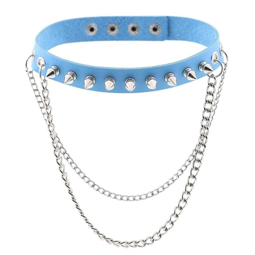 Emo Punk Chained Choker 13 Emo Punk Chained Choker - Image 13