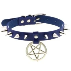 Pentagram Bondage Necklace 31 Pentagram Bondage Necklace -Gothic Clothing Store 11 05e39bf4 06fe 44e8 b81f f1aec94a6056