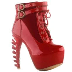 Gothic Punk Bone Heel Boots -Gothic Clothing Store 11 14d17950 6484 44b1 9684 48cda41201a7