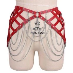 Katriona Leather Belt With Chains -Gothic Clothing Store 11 1b63894b aa5f 4261 8d93 618985617b29