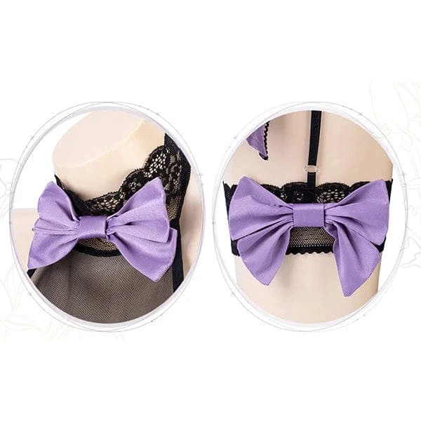 Desdemona Glossy Leather Lingerie Set 12 Desdemona Glossy Leather Lingerie Set - Image 12