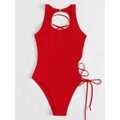 Hot Beat Lace Up Swimsuit -Gothic Clothing Store 11 551d4fd6 cf9c 4d32 bdd3 48282266d9c9