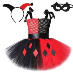 Harley Quinn Inspired Girls Tutu Dress -Gothic Clothing Store 11 61fe5b5d 0bd4 4c86 a29c 1c6ad43a1041