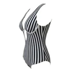 Royal Flush Stripe Bodysuit -Gothic Clothing Store 11 f9c7dac6 50aa 4747 9352 600735390dcc