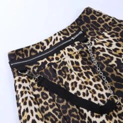 Leopardess High Waist Pleated Skirt -Gothic Clothing Store 12 0985462b 4db0 4e60 9214 138944231550