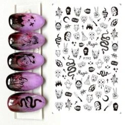 Horror Fashion Nail Stickers -Gothic Clothing Store 12 18d70849 935e 4048 8327 e37f7d99472f