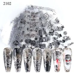 Oh My Skull Nail Art Stickers -Gothic Clothing Store 12 3319f8af 1efe 457a 85c1 e2764bf0de30