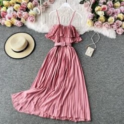 Incarnate Pleated Midi Dress -Gothic Clothing Store 12 59f7d31d edcc 45df 86e8 1cf649f05ed4