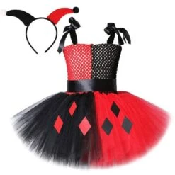 Harley Quinn Inspired Girls Tutu Dress -Gothic Clothing Store 12 5c16c638 adac 4693 a9ab bf63a619c7df
