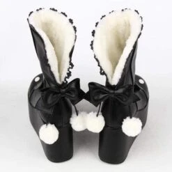 B&W Bunny Toe Shoes -Gothic Clothing Store 12 a35b389c d48d 4ae1 983e 103c39b9a239